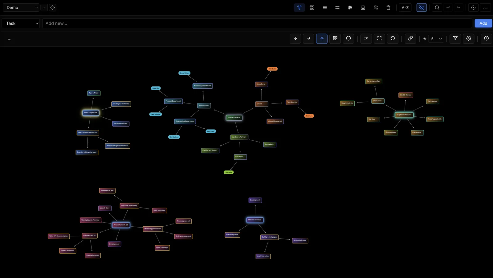 Graph Core screenshot