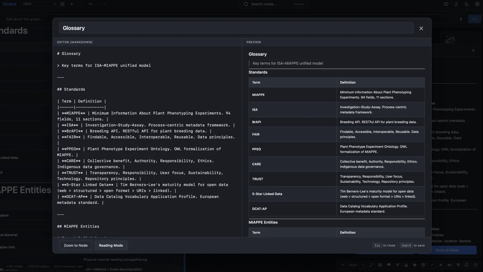 Nodus screenshot